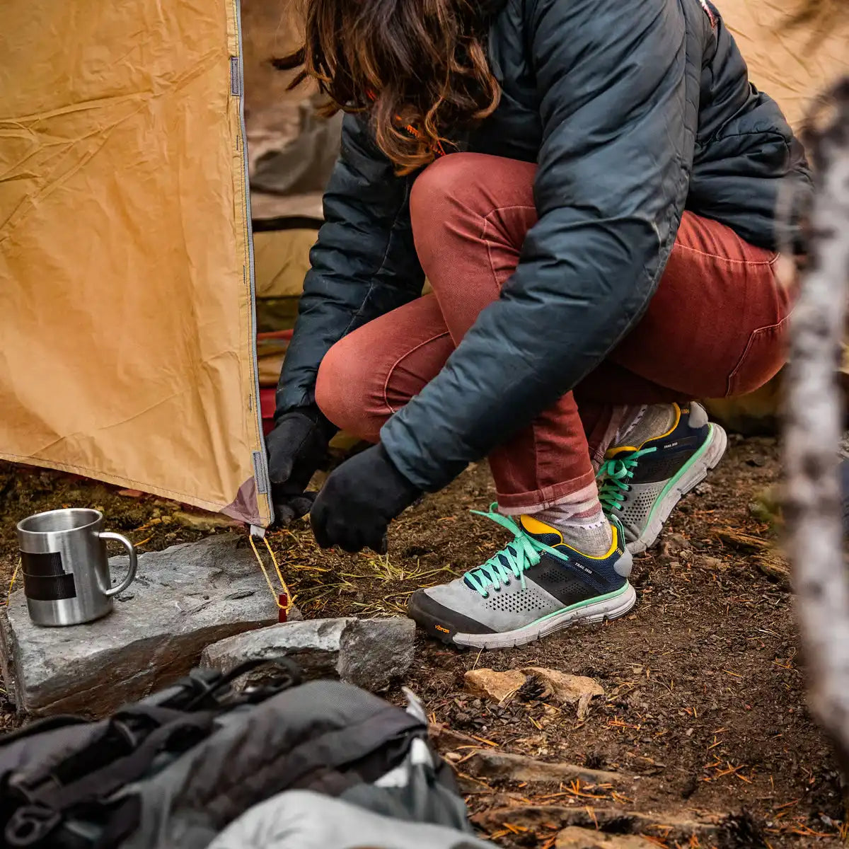 Women's Trail 2650 3" Gray/Blue/Spectra Yellow