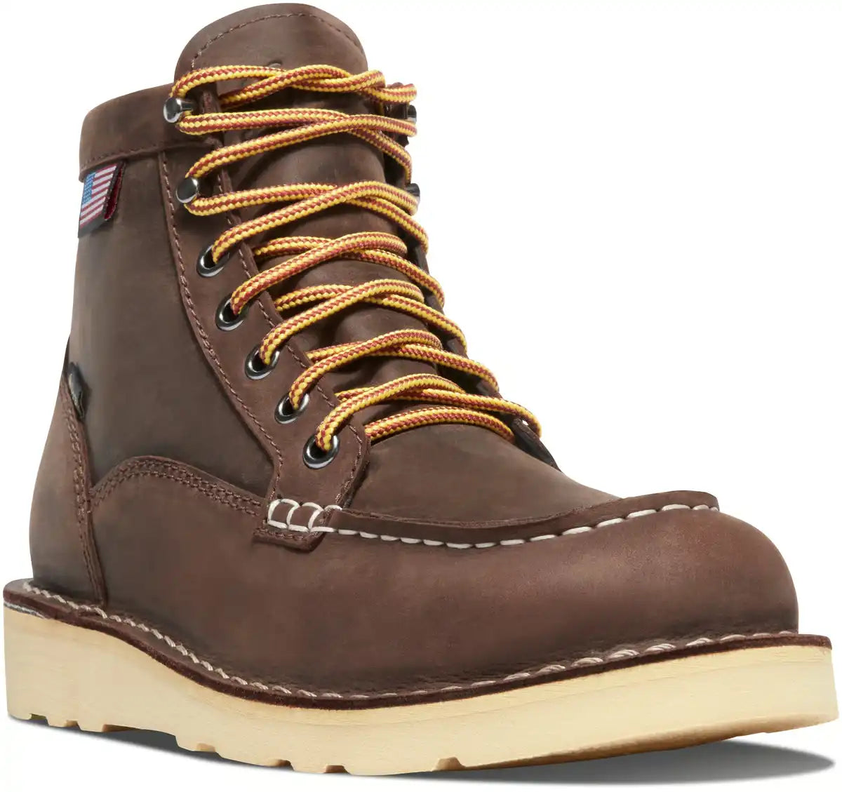 Bull Run Moc Toe 6" Brown GTX ST