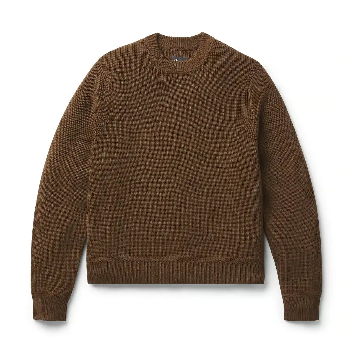 Men's DWR Wool/Cotton Sweater Dark Earth