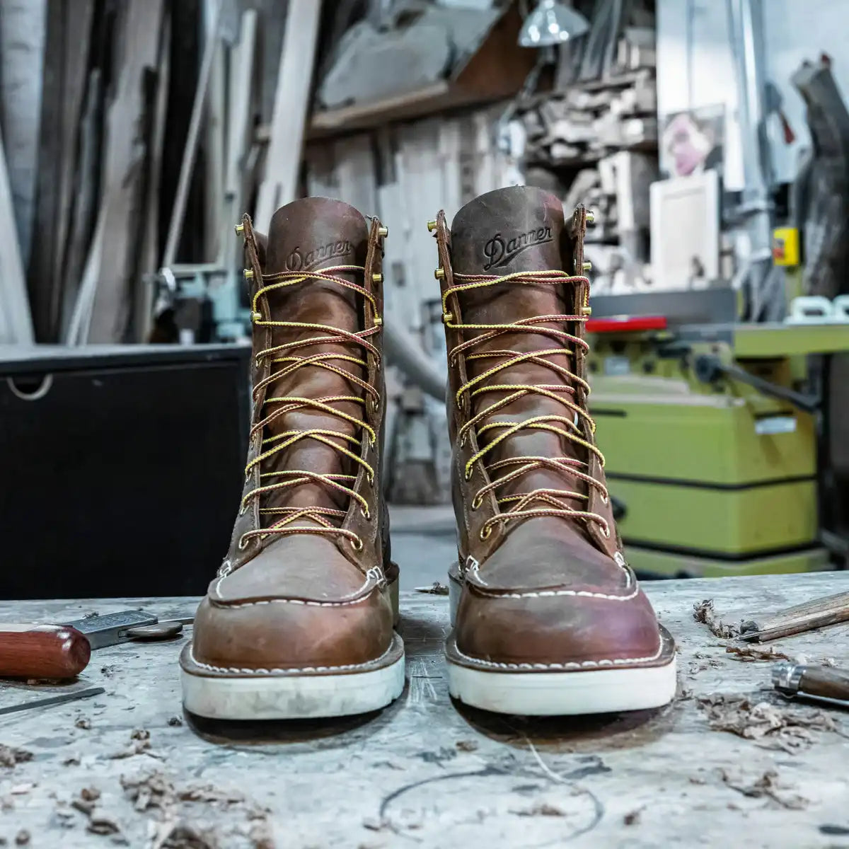 Bull Run 8" Tobacco Moc Toe