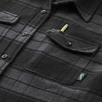 Danner Sauvie Cotton Flannel Black Plaid