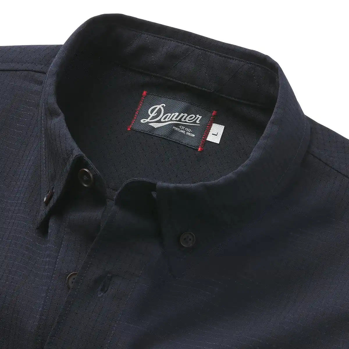 Men's Summer Wool LS Trail Shirt Dark Navy