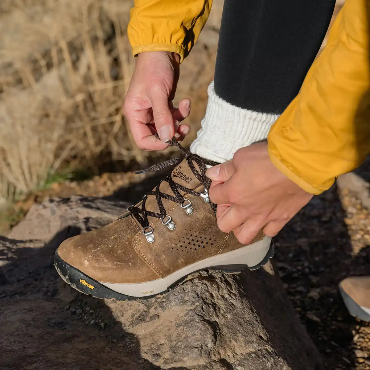Inquire Chukka 4" Kangaroo Brown/Coffee Bean